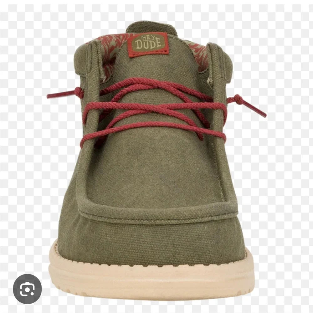 HEYDUDE Wally Mid Men's Sneaker Boot - Olive booties - Picture 2 of 8